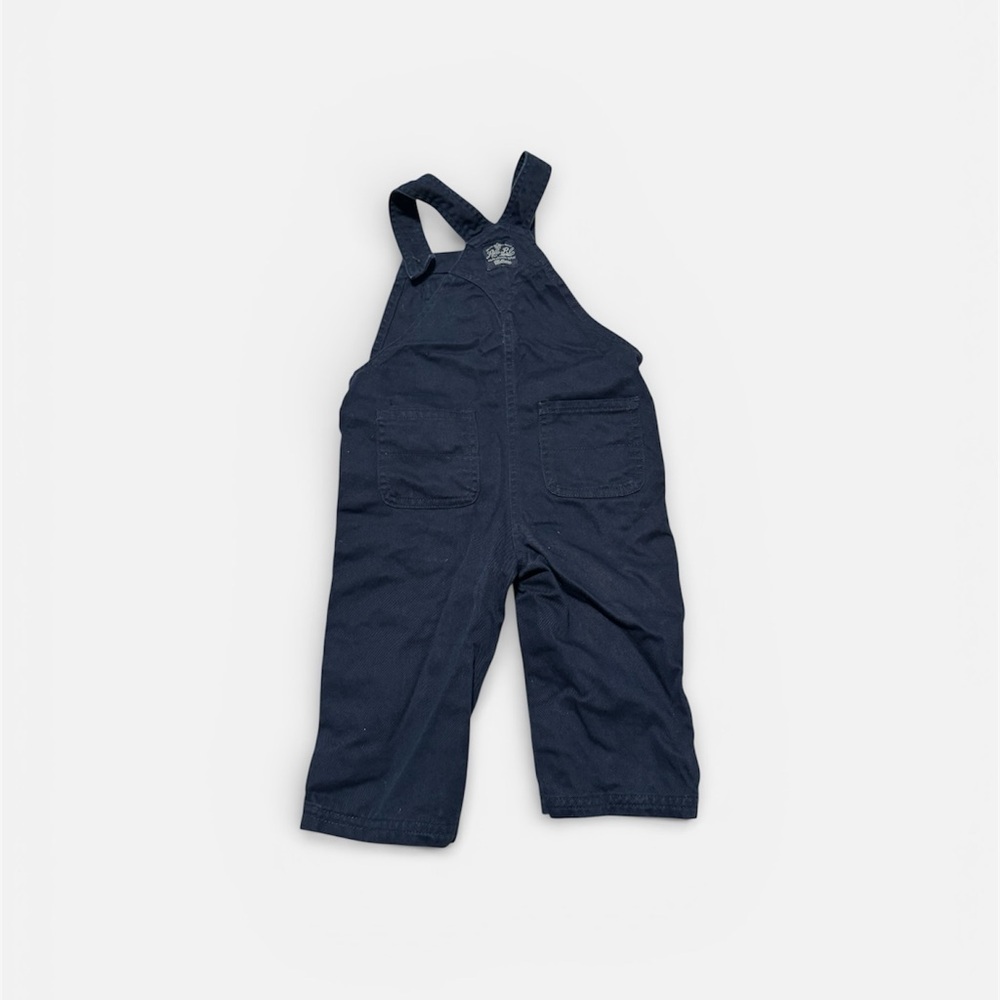 Ralph Lauren Navy Kids Overalls - Picture 2 of 4